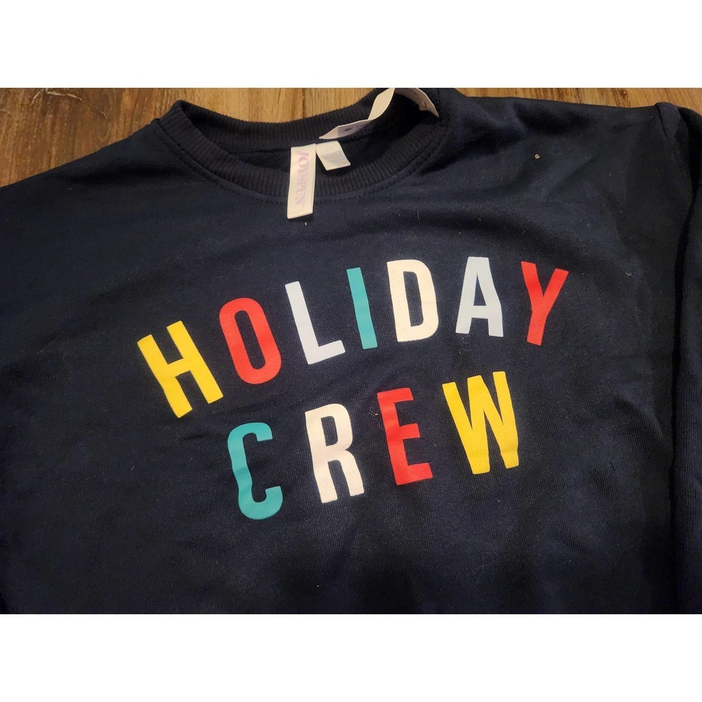 Holiday Crew‎ Multi Color Sweatshirt - Picture 2 of 4